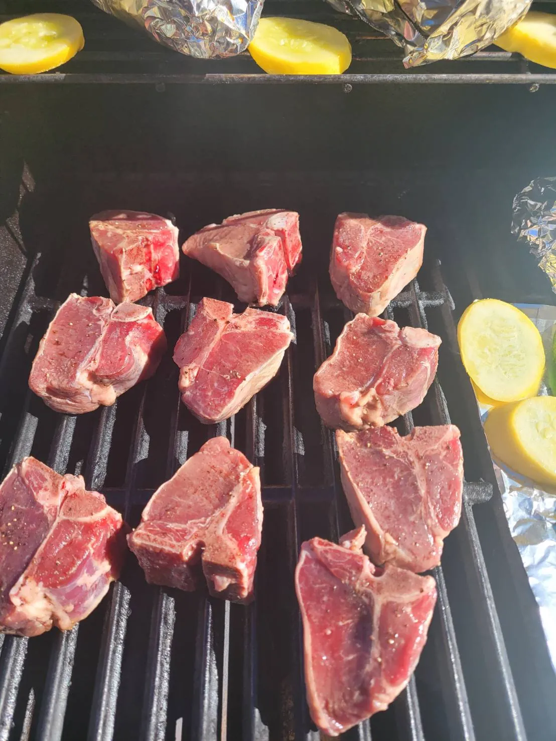 広大な庭でBBQ！